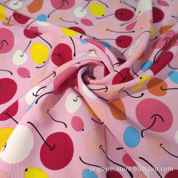 Good Quality 4 Way Stretch Poly Printing Floral Chiffon Fabric